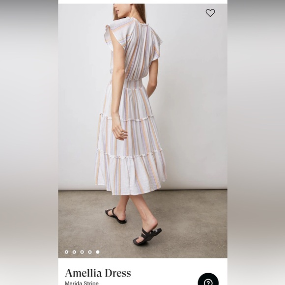 Rails Womens Amellia Dress Merida Stripe EUC Sz XS - Picture 14 of 14